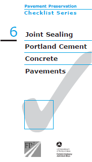 Joint Sealing Concrete Checklist